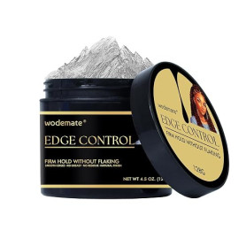 wodemate Gel Coiffant Pour Tresse de Cheveux - Fixation Cire Capillaire Pour les Contours, Gel Cheveux Afro Pour Femmes, Edge Co