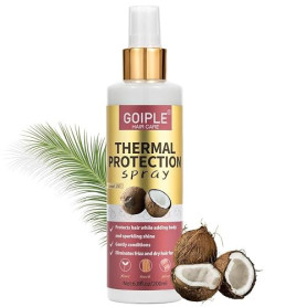 Spray protecteur contre la chaleur pour les cheveux Produit protecteur contre la chaleur - Coconut Hair Heat Protectant Benefit