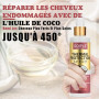 Spray protecteur contre la chaleur pour les cheveux Produit protecteur contre la chaleur - Coconut Hair Heat Protectant Benefit