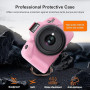 RAIALL Étui pour appareil photo Canon EOS R50, étui de protection souple en silicone pour appareil photo Canon EOS R50 Vlogging,