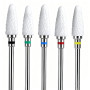 5 Pcs Embout Ponceuse Ongles, Embout Ponceuse Ongles Depose 2,35 Mm Pour Ponceuse Ongles, Embout Ponceuse, Forets À Ongles Profe