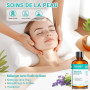 ENYORLI Huile Essentielle de Lavande Naturelle – Aromathérapie, Diffuseur, Massage, Sommeil – Flacon en Verre Ambré 100mL(3.18 f