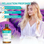 ENYORLI Huile Essentielle de Lavande Naturelle – Aromathérapie, Diffuseur, Massage, Sommeil – Flacon en Verre Ambré 100mL(3.18 f