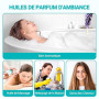 ENYORLI Huile Essentielle de Lavande Naturelle – Aromathérapie, Diffuseur, Massage, Sommeil – Flacon en Verre Ambré 100mL(3.18 f