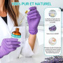 ENYORLI Huile Essentielle de Lavande Naturelle – Aromathérapie, Diffuseur, Massage, Sommeil – Flacon en Verre Ambré 100mL(3.18 f