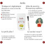 Amla en poudre BIO d’Inde avec pinceau en silicone-Lutte contre la chute des cheveux, les pellicules et vieillissement de la pea