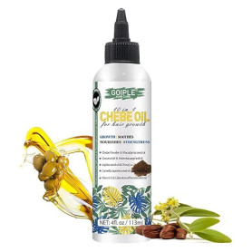 Huile Capillaire Naturelle Chebe 4 Fl Oz Pour La Croissance Des Cheveux - Hydratante Pour Le Cuir Chevelu, Poudre Africaine Pour