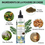 Huile Capillaire Naturelle Chebe 4 Fl Oz Pour La Croissance Des Cheveux - Hydratante Pour Le Cuir Chevelu, Poudre Africaine Pour