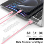 Carplay Câble USB A vers USB C pour iPhone 16/17/15 Pro Max Chargeur Cordon 1M+2M,Cable USB Chargeur pour Apple iphone 17 16 15