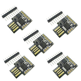 Aihasd 5 pièces Digispark Kickstarter Attiny85 Carte de développement micro USB carte de développement pour Arduino