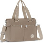 VOBUKE Sac Bandoulière Femme Grande Sacs a Main Imperméable en Nylon Sacoche avec Multi-Poches et Bandoulieres Réglable Sac Caba