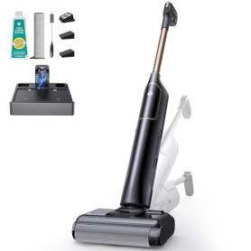 Vexilar X7 Aspirateur Laveur sans Fil, 8000Pa Pliage 180°, 3 Modes et Auto-Nettoyage, Réservoir 800ml, Lavage Pression et Anti-E