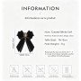 TINAYAUE Nœud Papillon Vintage à Dentelle pour Femme, Nœud de Col Style Victorien, Accessoire Élégant pour Chemise, Robe Lolita