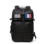 GUJOIN Sac À Dos Tactique 50 Litres - Grande Capacité Système MOLLE Militaire Imperméable Idéal Pour Urgences De 3 Jours Chasse