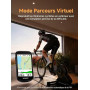 iGPSPORT BSC500 Compteur Velo sans Fil, Tactile 3,3" Map Vocale Navigation | Entraînement Climb Mode VAE Recalcul Automatique d’