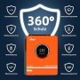 Anern Onduleur Hybride 4200W 24V CC à 220-240V Ca Hors Réseau Pv Max. 500V Intégré Mppt ContrôLeur Solaire 120A Fonctionne avec