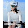 INBIKE Maillot de Cyclisme Femme Manches Longues pour VTT Séchage Rapide avec Motifs Réfléchissants pour Sport Outdoor LY4019