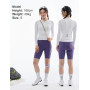 INBIKE Maillot de Cyclisme Femme Manches Longues Maillot Velo Route Maillot VTT Protection Solaire Anti-Transpiration Respirable