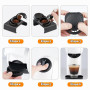 FOVNOT Adaptateur de capsule réutilisable et convertisseur de capsules Dolce Gusto rechargeable, support pour Piccolo XS/EDG 305