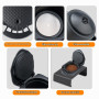 FOVNOT Adaptateur de capsule réutilisable et convertisseur de capsules Dolce Gusto rechargeable, support pour Piccolo XS/EDG 305