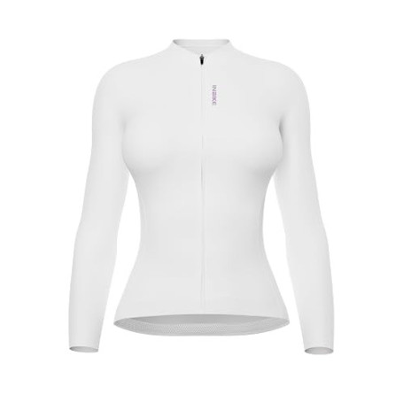 INBIKE Maillot de Cyclisme Femme Manches Longues pour VTT Séchage Rapide avec Motifs Réfléchissants pour Sport Outdoor LY4019
