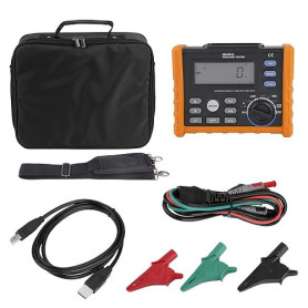 PEAKMETER MS5910 Digital Prepleness Meter RCD/Loop Tester, Trip-Out Current & Time, Tension, Pépose de Boucle Multimètre avec Tr