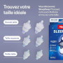 Alpine SleepDeep Bouchons d'Oreilles pour Dormir – Dormeurs sur le Côté & Ronflement – Bouchons Ultra-doux Réducteurs de Bruit –