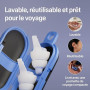 Alpine SleepDeep Bouchons d'Oreilles pour Dormir – Dormeurs sur le Côté & Ronflement – Bouchons Ultra-doux Réducteurs de Bruit –