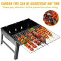 Auauraintt Barbecue Mini Pliable - Barbecue de Table et de Camping | pour Pique-Nique, Jardin, Terrasse et Voyage