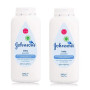 Johnson's Baby Talc pour bébé Johnson's, multipack de 2 | Talc cliniquement prouvé pour la peau délicate du nouveau-né | Laisse