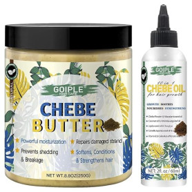 Beurre de Chébé pour la croissance des cheveux Beurre de Chébé pour épaissir et hydrater en profondeur