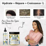 Beurre de Chébé pour la croissance des cheveux Beurre de Chébé pour épaissir et hydrater en profondeur