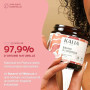 Kalia Nature - Baume à l'Hibiscus - Baume cheveux frisés - Nourrit, assouplit et protège - Soin sans rinçage naturel cheveux ond
