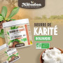 Beurre de Karité Bio AB 800 g - Qualité Alimentaire - 100% végétal, Sans additifs, Sans Odeur