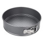 Chef Aid Moule à Gâteau Rond Amovible, Antiadhésif avec Base Démontable pour Démoulage Facile, Adapté au Réfrigérateur et Congél