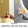 MYGIIVOVO Miroir Salle de Bain avec Eclairage, 60 x 45 cm | Miroir Mural Led avec Interrupteur Tactile, 3 Couleurs à intensité V