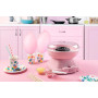 Bestron machine barbe à papa, Cotton Candy Maker avec 10 bâtonnets & cuillère à mesurer, idéal pour les anniversaires d'enfants