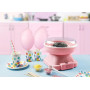 Bestron machine barbe à papa, Cotton Candy Maker avec 10 bâtonnets & cuillère à mesurer, idéal pour les anniversaires d'enfants