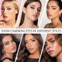 KEYRI 580 Pièces Faux Cils Individuel 30-100D Curl Extension Cils | pour l'extension de Cils à Domicile Kit Faux Cils DIY Kit Ex