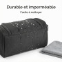 FUNSEED Trousse de Toilette Portable et de Grande capacité pour Hommes et Femmes, Trousse cosmétique étanche, Trousse de Toilett