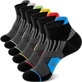 Niofind Chaussettes Homme, Chaussettes Basses Courte Homme Femme, Lot de 6/12 Paires Soquettes Homme Sport, chaussettes coton Re