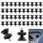 40 PCS Clips De Garniture De Porte Pour VW T5/T6 – Set De Clips De Fixation, Clips De Fixation En Plastique Avec Joint En Caoutc