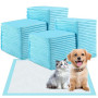 Wozzies 100 PCS Alaise pour Chien, 60×60 cm Tapis absorbant Chiot et Chat, Tapis de Propreté Animaux de Compagnie avec 6 Couches