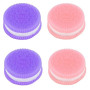 MUNZE Jouets Anti-Stress 4 Unités, Taba Squishy 2 Rose Et 2 Violet, 3.8Cm Longueur 1Cm Hauteur