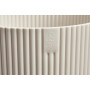 Elho Vibes Fold Coupe 30cm Pot de Fleur - Linen White | Ø 29.5 x H 44.7 cm | Convient à une Utilisation Intérieure | Plastique 1