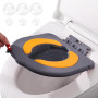 auvstar Reducteur Toilette Enfant avec Base à Ventouse,Réducteur WC Bébé,Siège de Toilette de Voyage Portatif pour Garçon et Fil