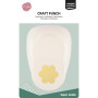 Vaessen Creative Perforatrice de Papier, Pourpre, Taille XXXL, Fleur, Pour Projets DIY, Scrapbooking, Création de Cartes et Plus