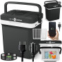 peme Glaciere Electrique Voiture Frigo 22,9L Mobile 230V 12V Mobile | Auto Camping Car , Portable Petit , Camion Boîte , Refroid