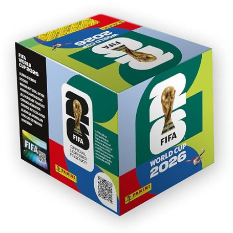 Panini - Collection officielle d'autocollants de la Coupe du Monde de la FIFA 2026™ (Boîte de 50 sachets)