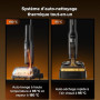 roborock F25 Steam Nettoyeur Vapeur sans Fil, Aspirateur Laveur | Aspiration 25kPa,Haute Température 95°C,Conçu pour S'allonger